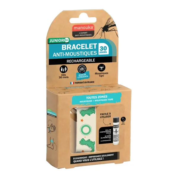 Bracelet anti moustique Manouka
