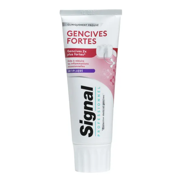 Signal dentifrice Gencives fortes anti plaque