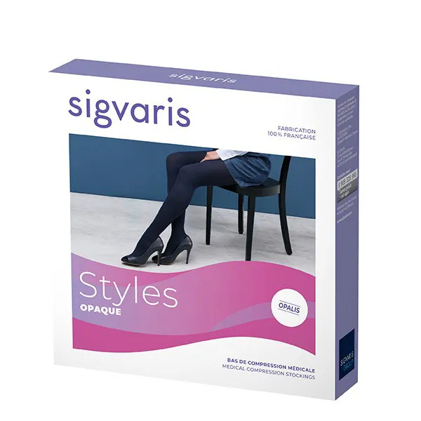 Sigvaris Styles Opaque Collants de contention Femme Classe 2