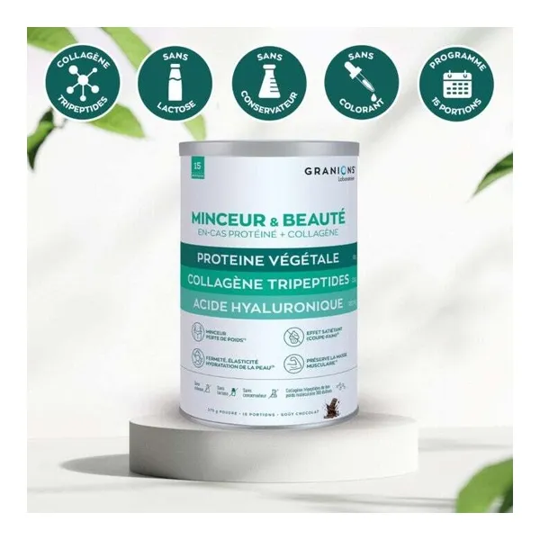 Granions Protéines végétales Minceur et Beauté poudre