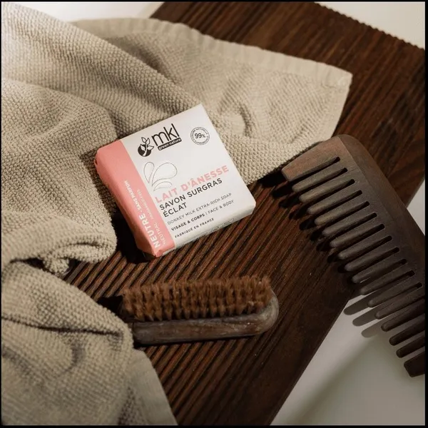 MKL savon végétal lait d'ânesse bio