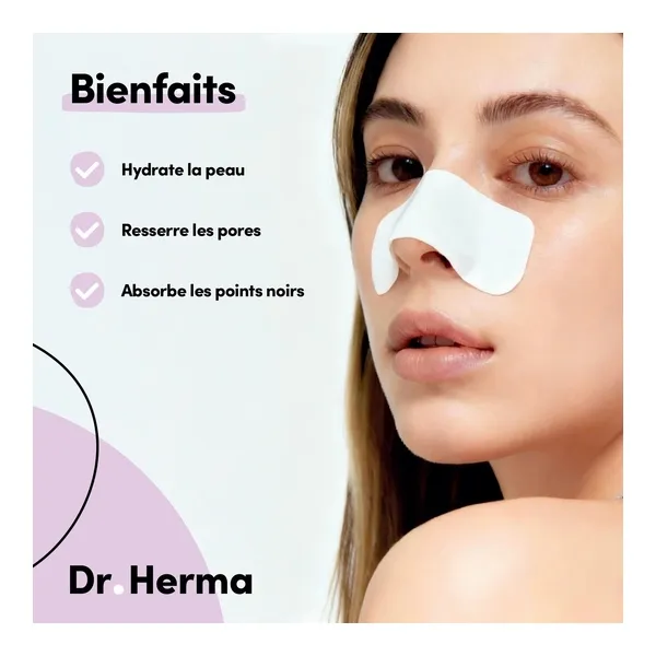 Dr Herma Patch anti points noirs pour le nez