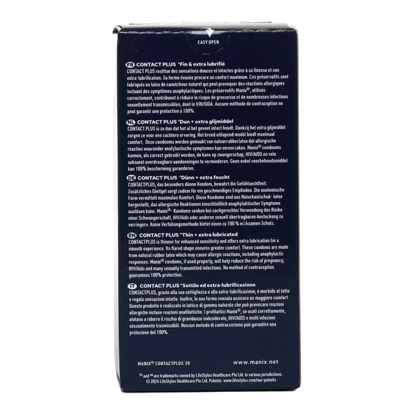 Manix ContactPlus préservatifs