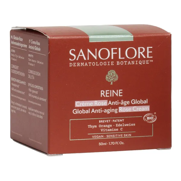 Sanoflore Reine Crème rose anti âge global Bio
