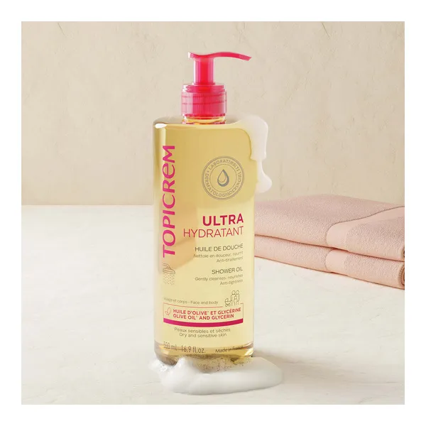 Topicrem Huile de douche Ultra Hydratante