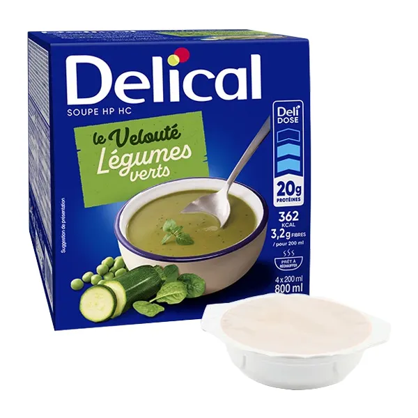 Delical Soupe HP HC Velouté de légumes