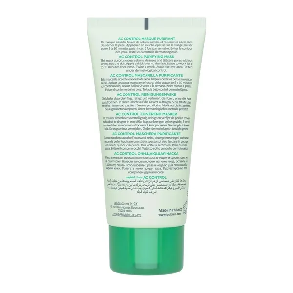 Topicrem AC Control masque purifiant