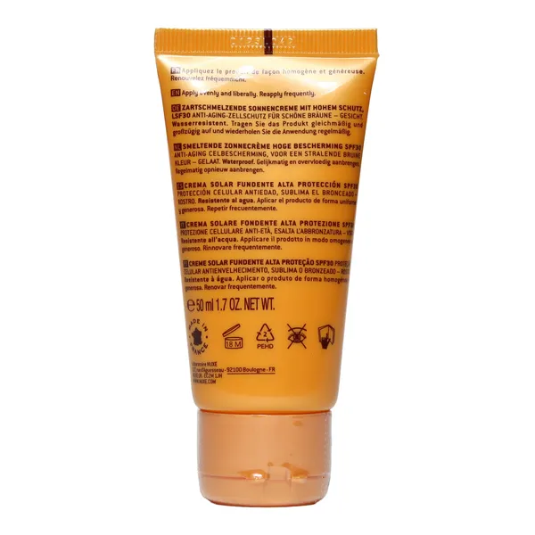 Nuxe Sun crème solaire fondante visage SPF 30