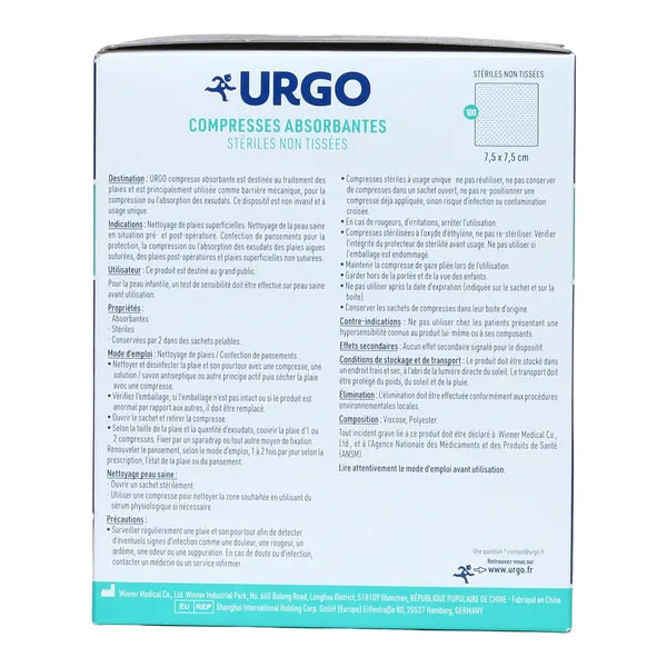 Urgo Compresses bébé