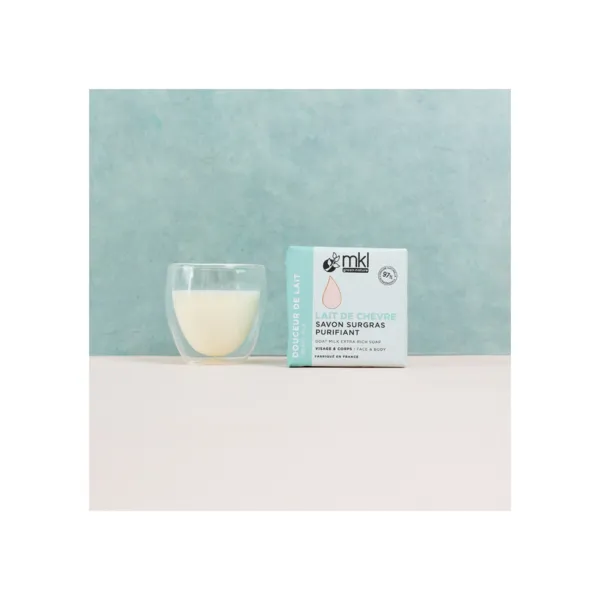 MKL Savon surgras Lait de chèvre bio