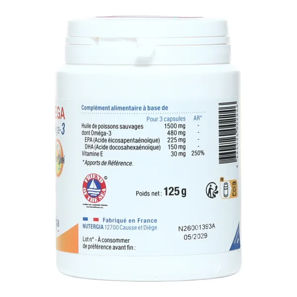 Nutergia ErgyOmega capsules