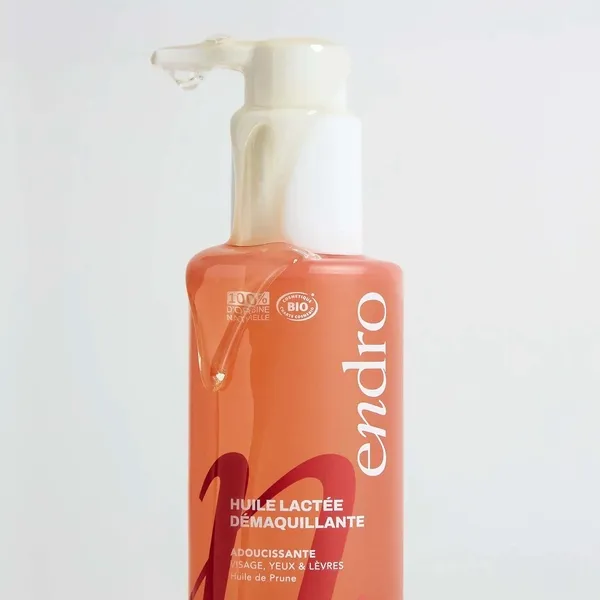 Endro Huile lactée démaquillante bio