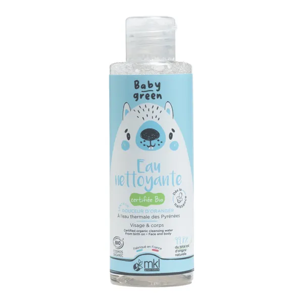MKL Baby Green Eau nettoyante Bio