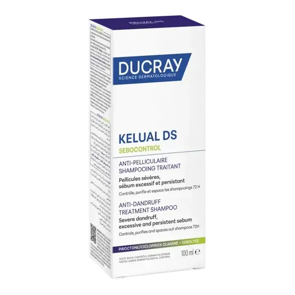Ducray Kelual DS Sebocontrol Shampooing antipelliculaire traitant
