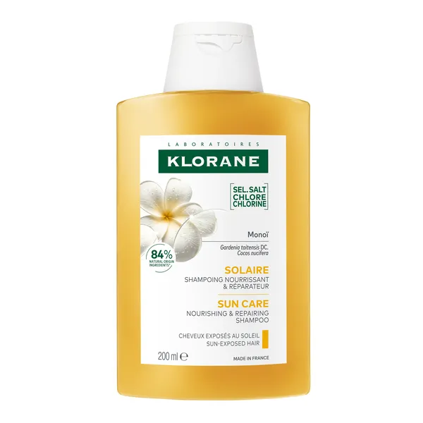 Klorane Shampoing Nutritif Après-soleil au Monoï