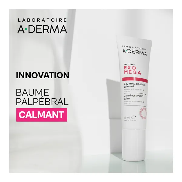 A Derma Exomega Baume palpébral calmant