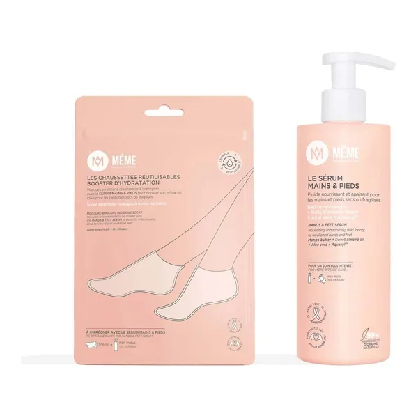 Même Cosmetics Chaussettes Booster d'hydratation 1 paire