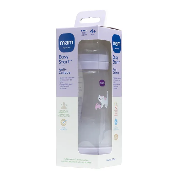 MAM Easy Start débit rapide biberon 320 ml