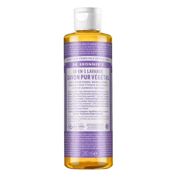 Dr Bronner's savon liquide