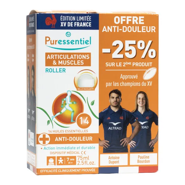 Puressentiel Articulations et muscles roller
