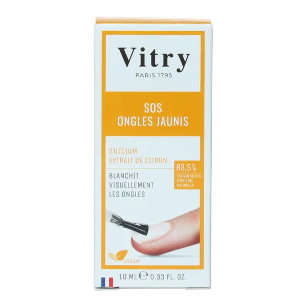 Vitry SOS Ongles jaunis vernis