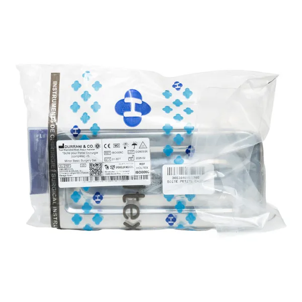 Holtex Boîte pour petite chirurgie 10 instruments