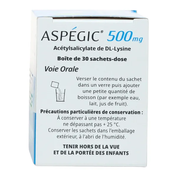Aspégic 500 mg sachet