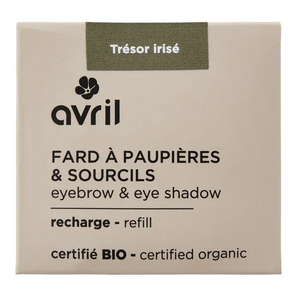Avril Fard à paupières et sourcils bio