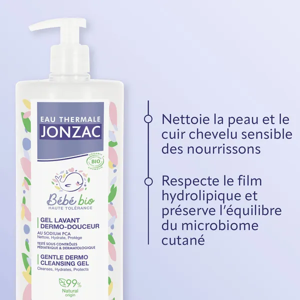Jonzac Bébé Gel lavant Bio dermo-douceur