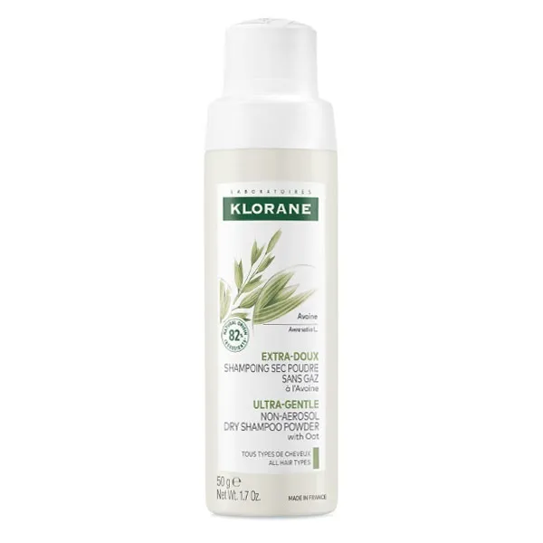 Klorane shampoing sec lait d'avoine poudre