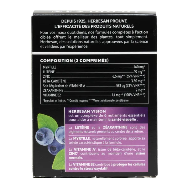 Herbesan Vision comprimés