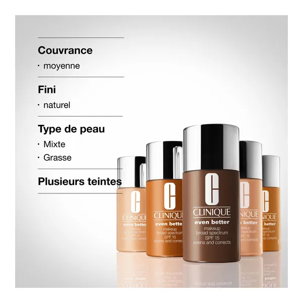 Clinique Even Better Fond de teint éclat SPF 15