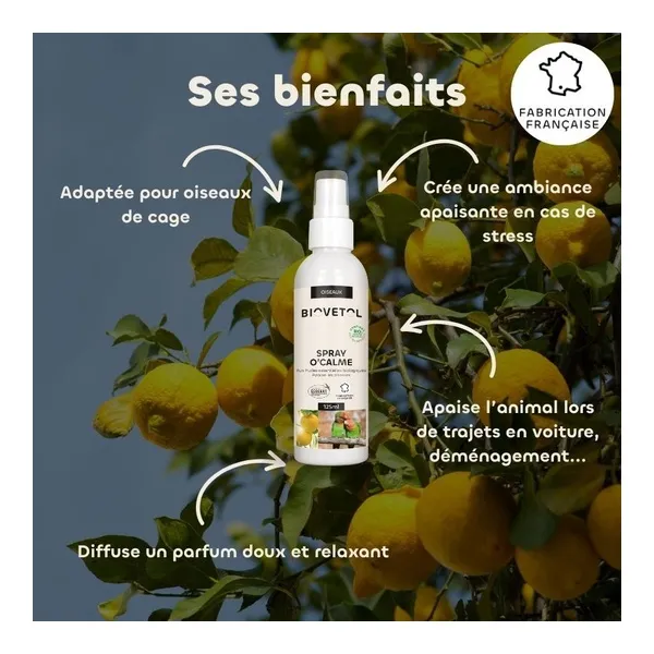 Spray O Calme Oiseau Biovetol