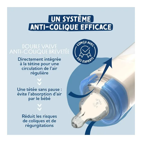 Dodie Biberon Tétine ronde