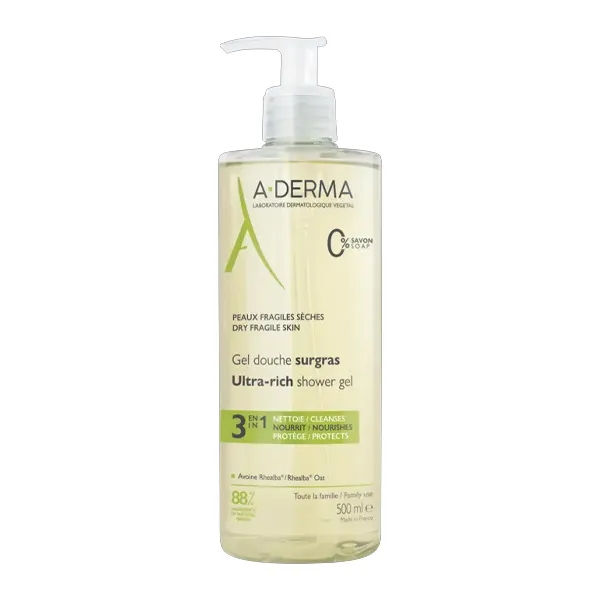 A Derma gel douche surgras
