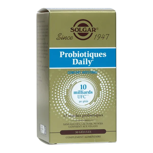 Solgar Probiotiques Daily gélules