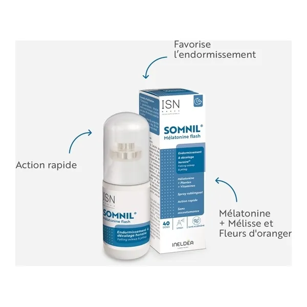 Somnil Mélatonine flash spray