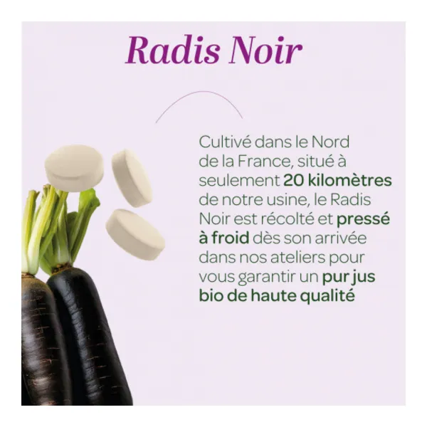 Super Diet Radis noir Bio comprimé