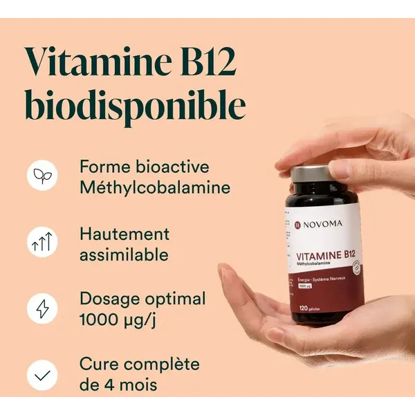 Novoma Vitamine B12 gélules