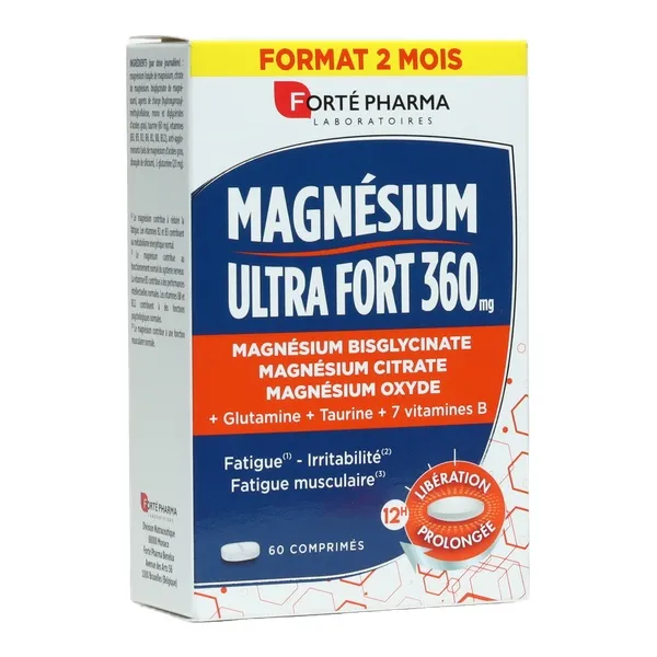 Forté Pharma Magnésium Ultra Fort 360 mg comprimés