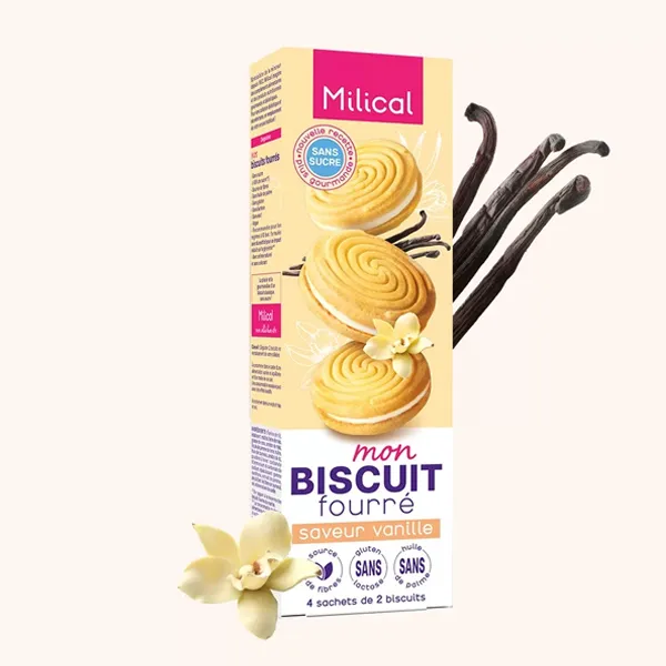 Milical biscuit fourré
