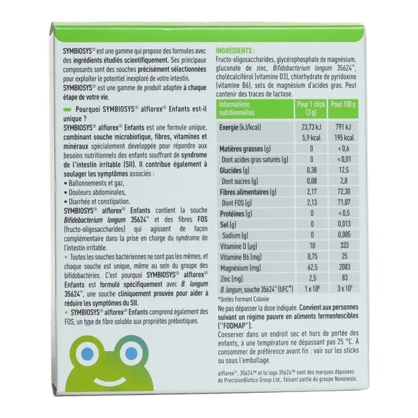 Symbiosys Alflorex Enfants sticks
