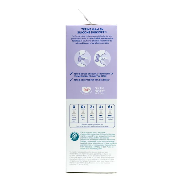 MAM Easy Start débit rapide biberon 320 ml