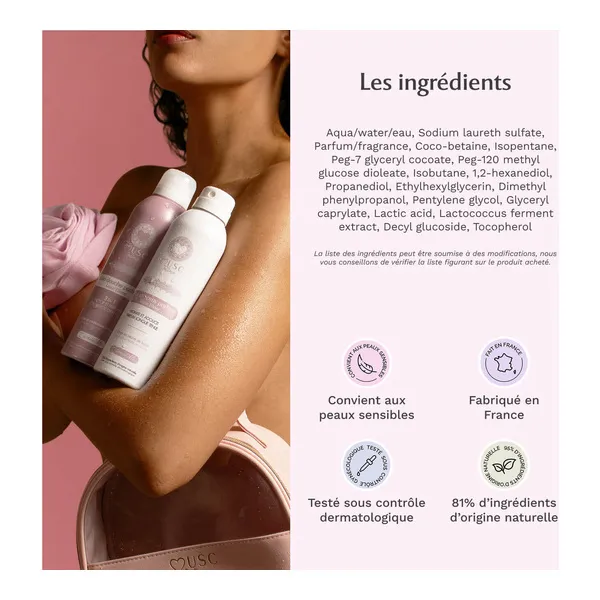 Musc Intime Deo douche parfumé