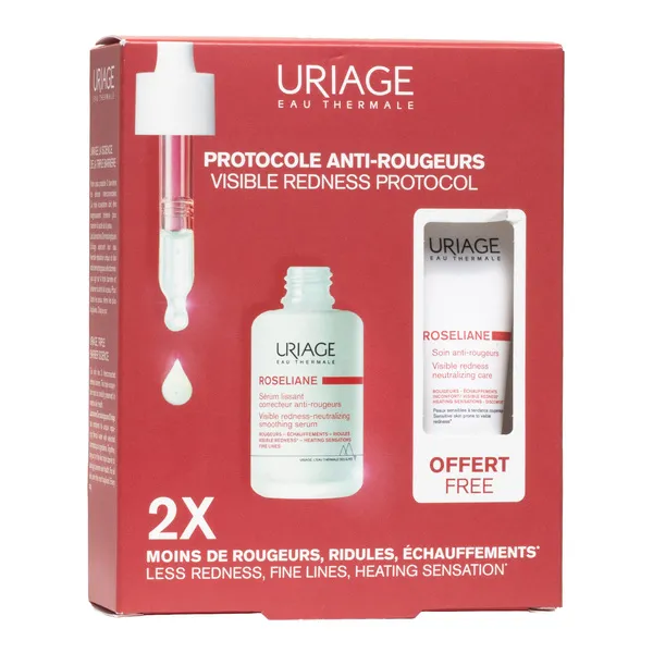 Uriage Roseliane Sérum lissant correcteur anti rougeurs