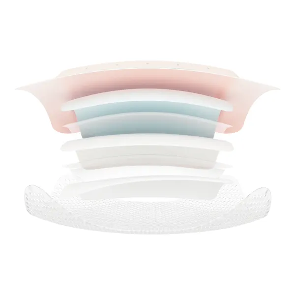 ConvaFoam carré pansement hydrocellulaire siliconé adhésif