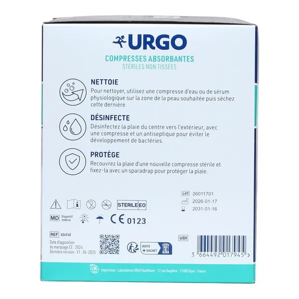 Urgo Compresses bébé