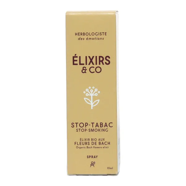 Elixirs and Co Fleurs de Bach Stop Tabac spray buccal bio