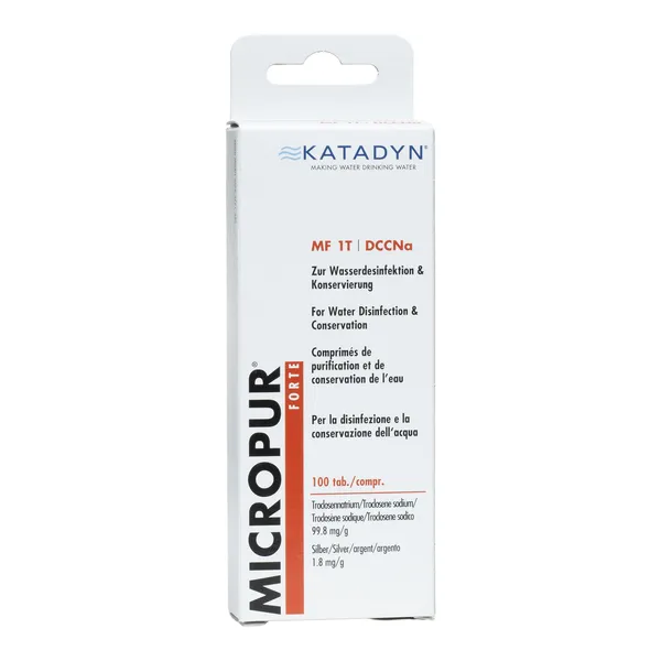 Micropur Forte désinfectant comprimés