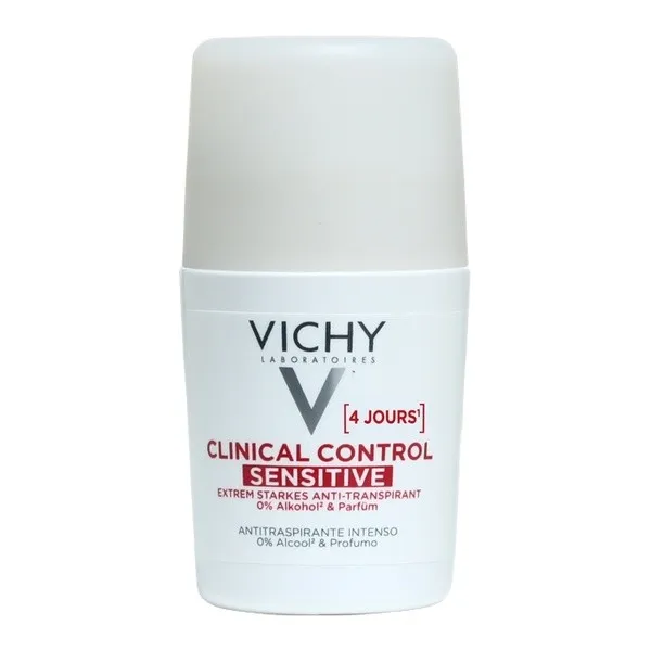 Vichy déodorant détranspirant Clinical Control Sensitive 4 jours bille